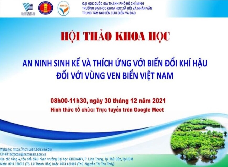 Tìm giải pháp đảm bảo sinh kế cho người dân ven biển