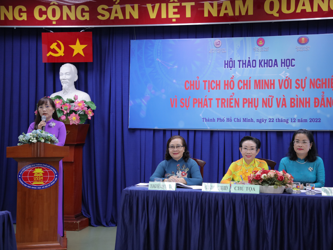 Hội thảo khoa học “Chủ tịch Hồ Chí Minh với sự nghiệp Vì sự phát triển phụ nữ và bình đẳng giới”
