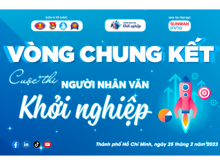 Mời tham gia Chung kết cuộc thi Người Nhân văn Khởi nghiệp lần II