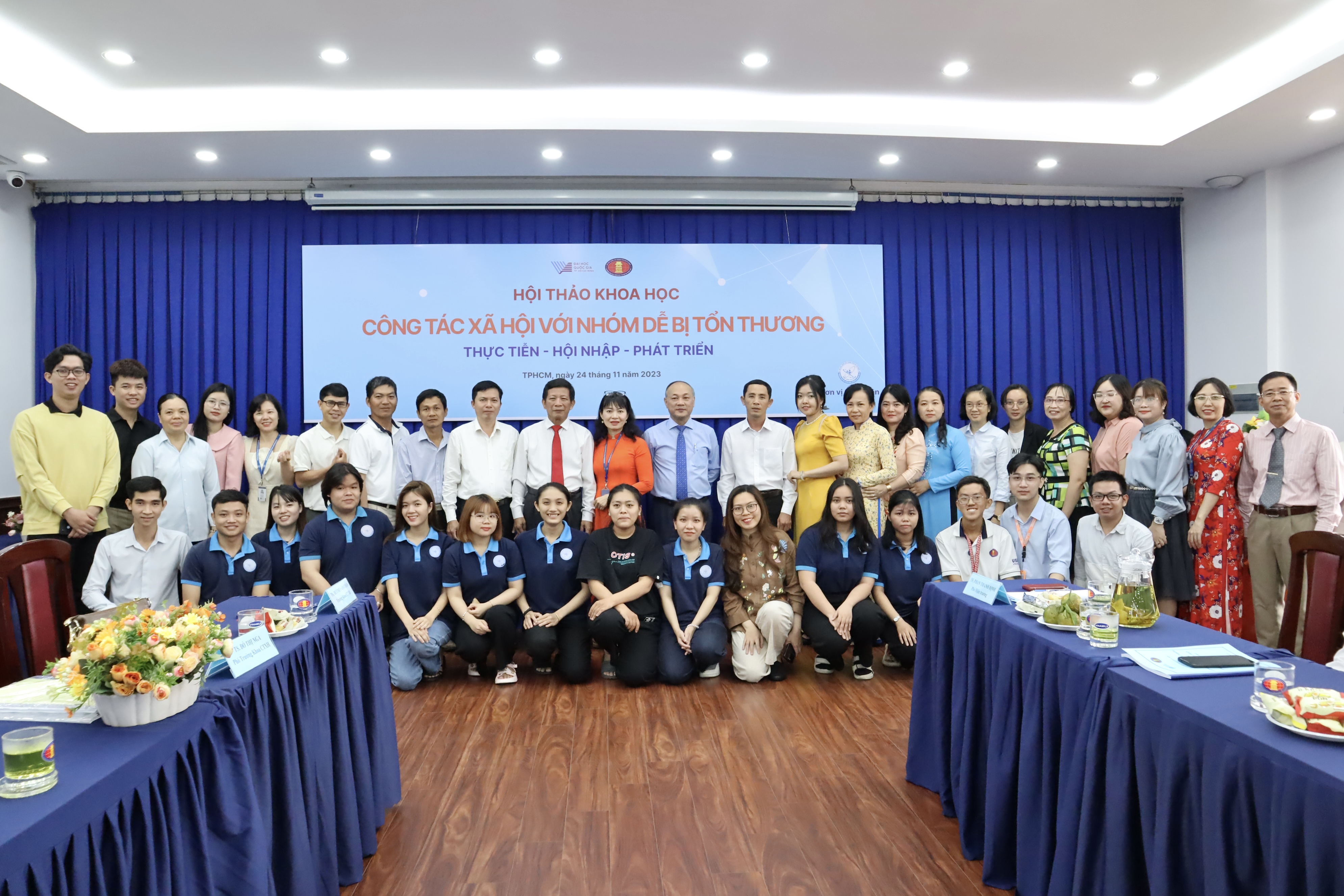 Hội thảo khoa học "Công tác xã hội với nhóm dễ bị tổn thương: Thực tiễn - Hội nhập - Phát triển"
