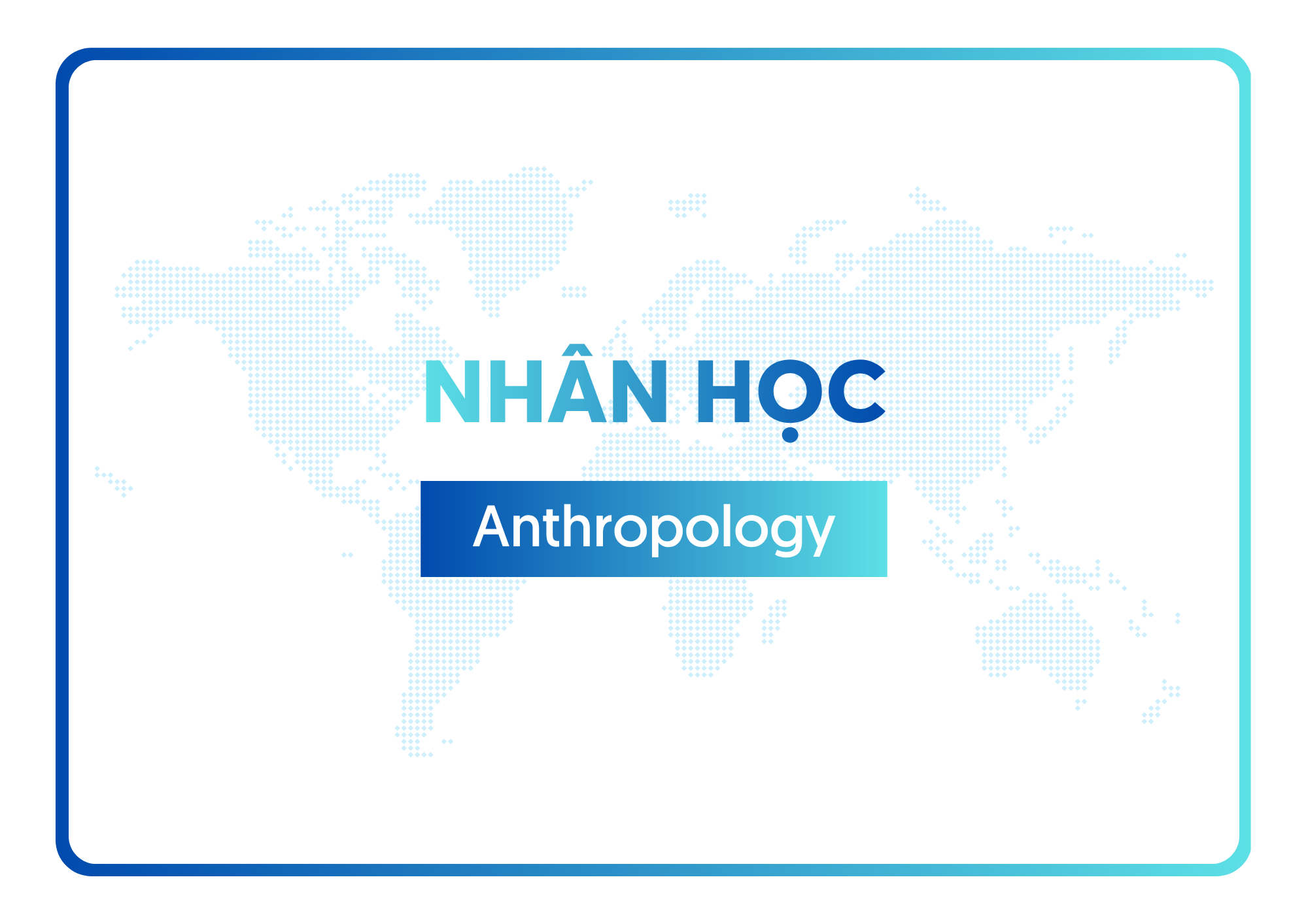 Ngành Nhân học