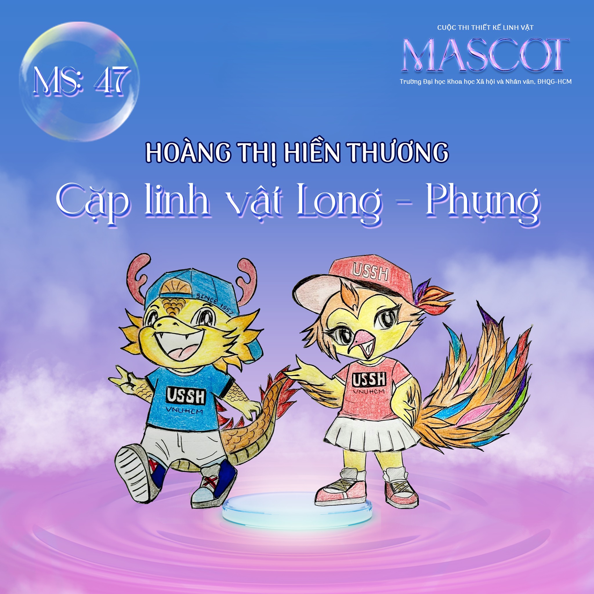 Cặp linh vật Long - Phụng