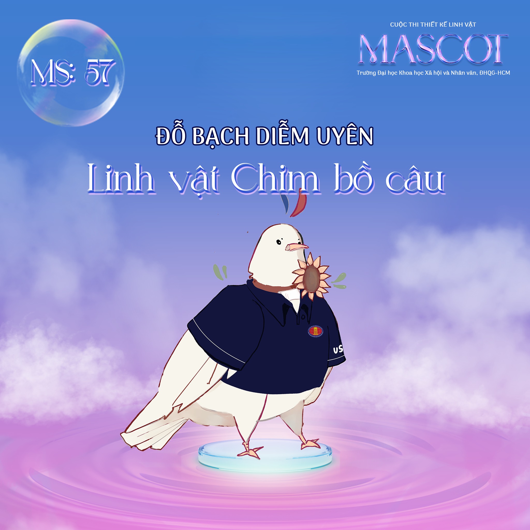 Linh vật Chim bồ câu