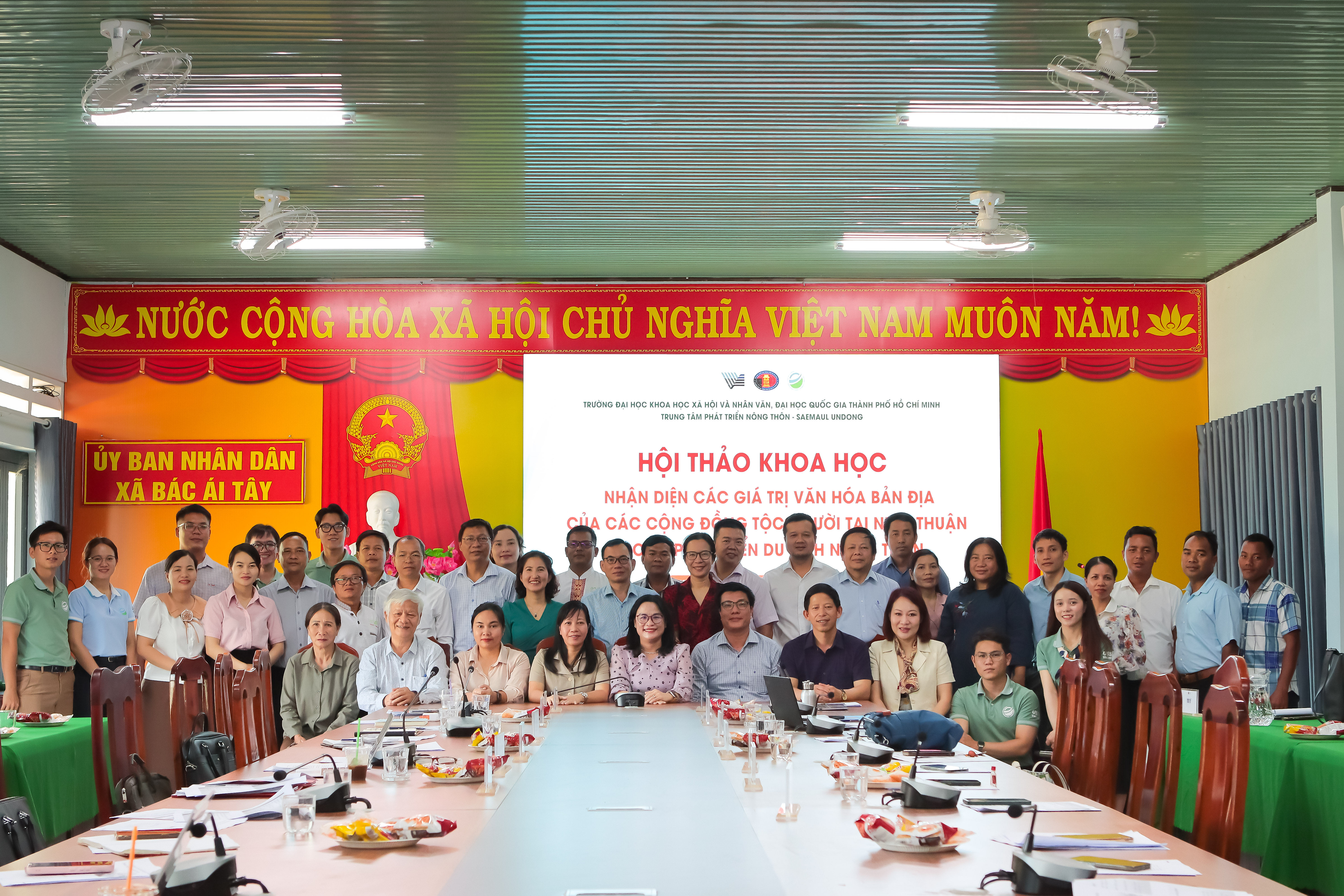 Hội thảo khoa học: Nhận diện các giá trị văn hóa bản địa của các cộng đồng tộc người tại Ninh Thuận trong phát triển du lịch nông thôn