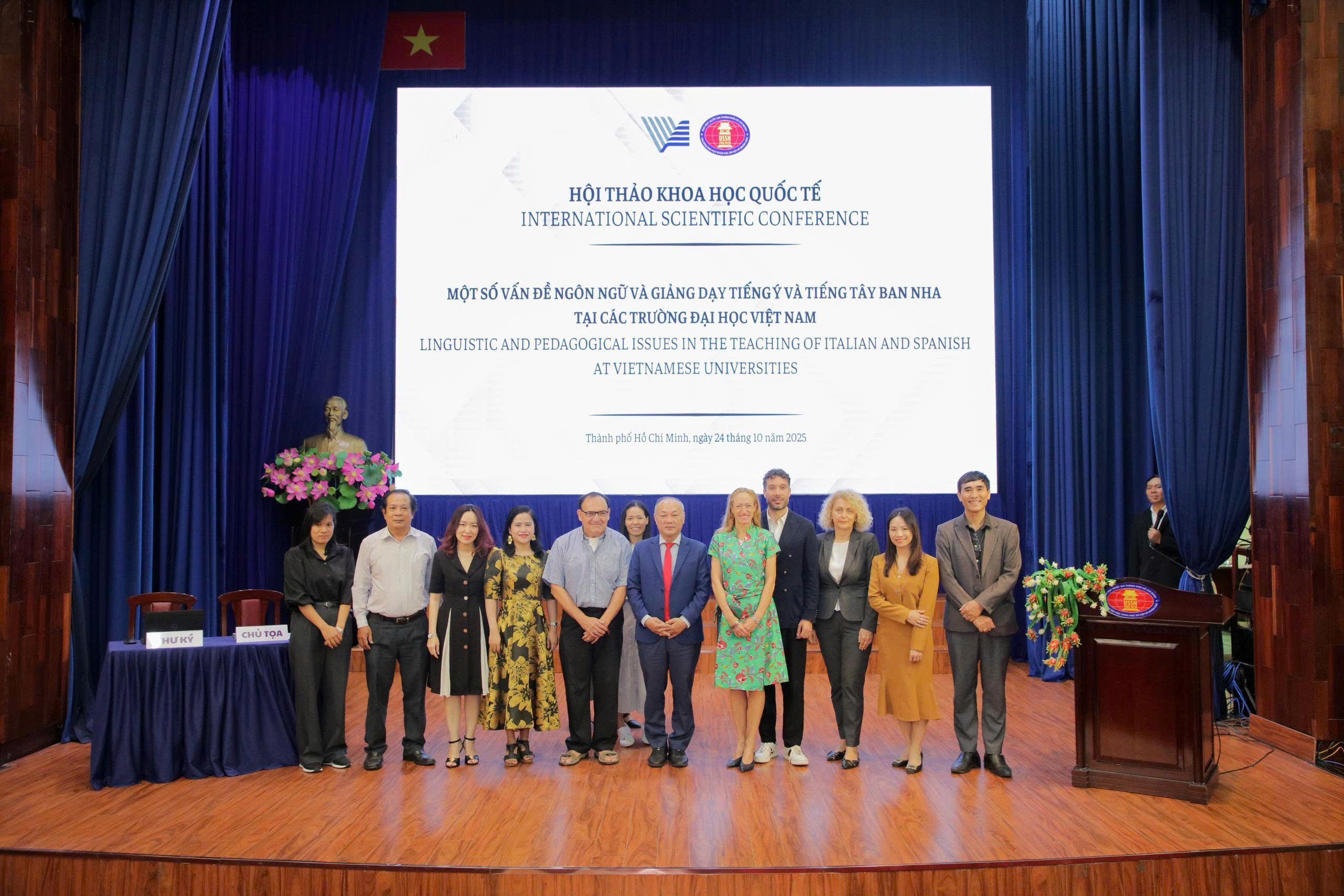 Hội thảo Khoa học Quốc tế “Một số vấn đề ngôn ngữ và giảng dạy tiếng Ý và tiếng Tây Ban Nha tại các trường đại học Việt Nam”