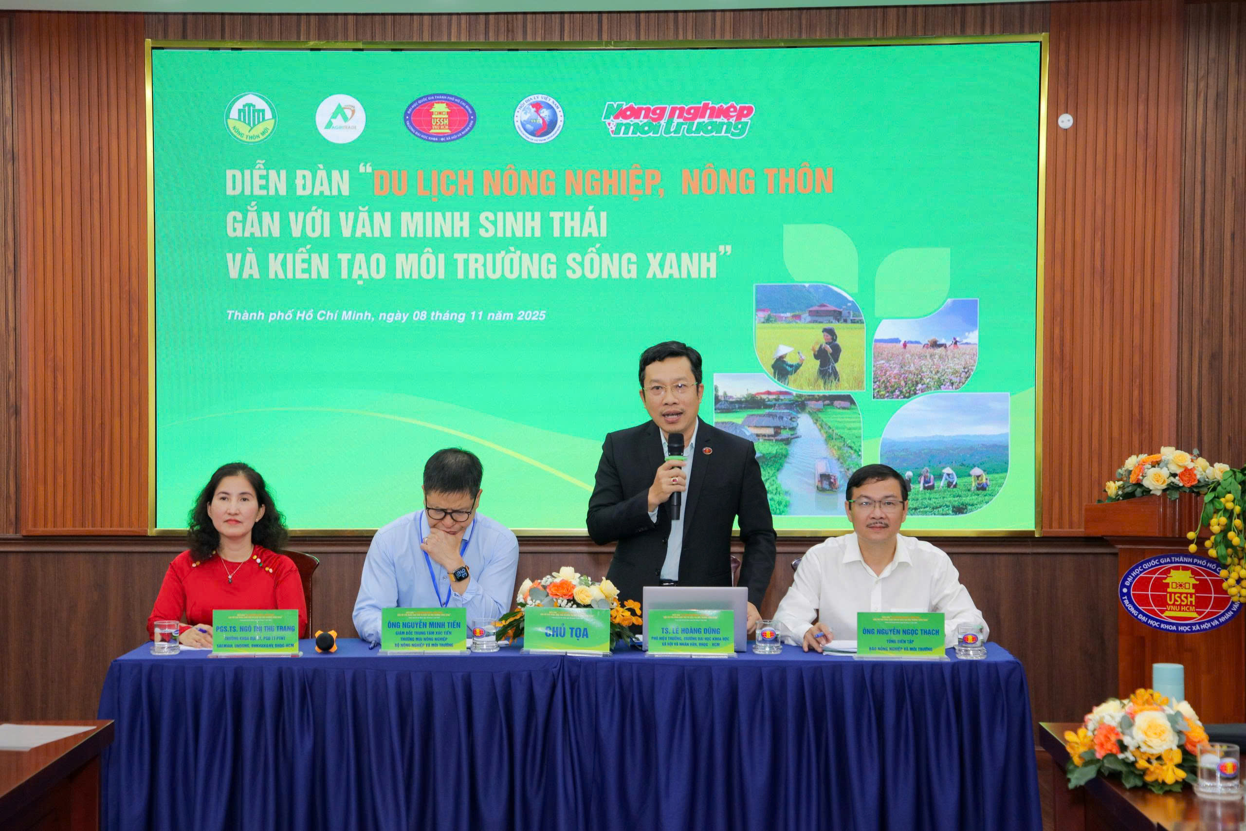 Diễn đàn “Du lịch nông thôn gắn với văn minh sinh thái và kiến tạo môi trường sống xanh”: Từ tri thức đến định hướng phát triển bền vững cho địa phương