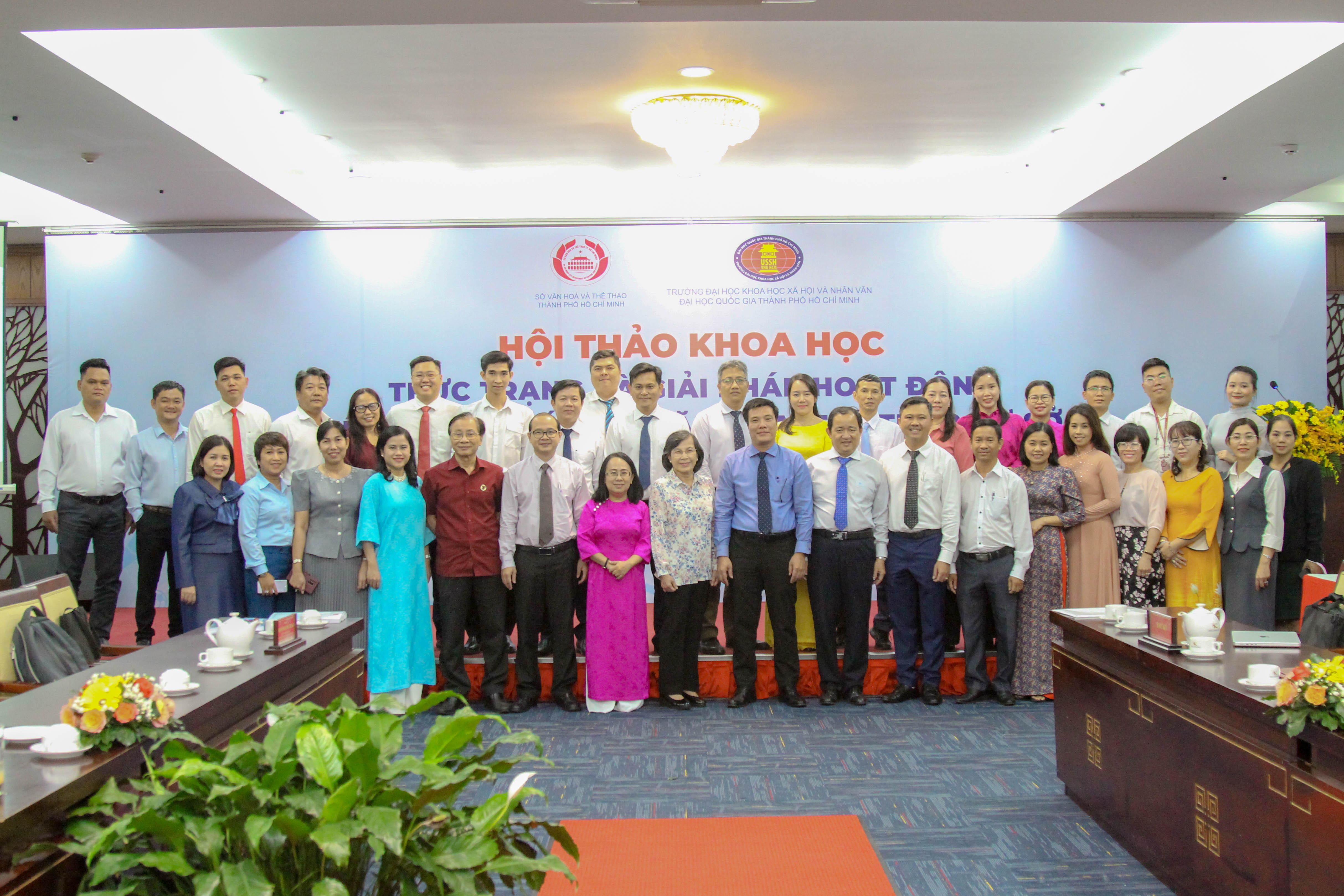 Nhà trường đồng hành cùng TP.HCM trong phát triển hệ thống thiết chế văn hóa – thể thao cơ sở