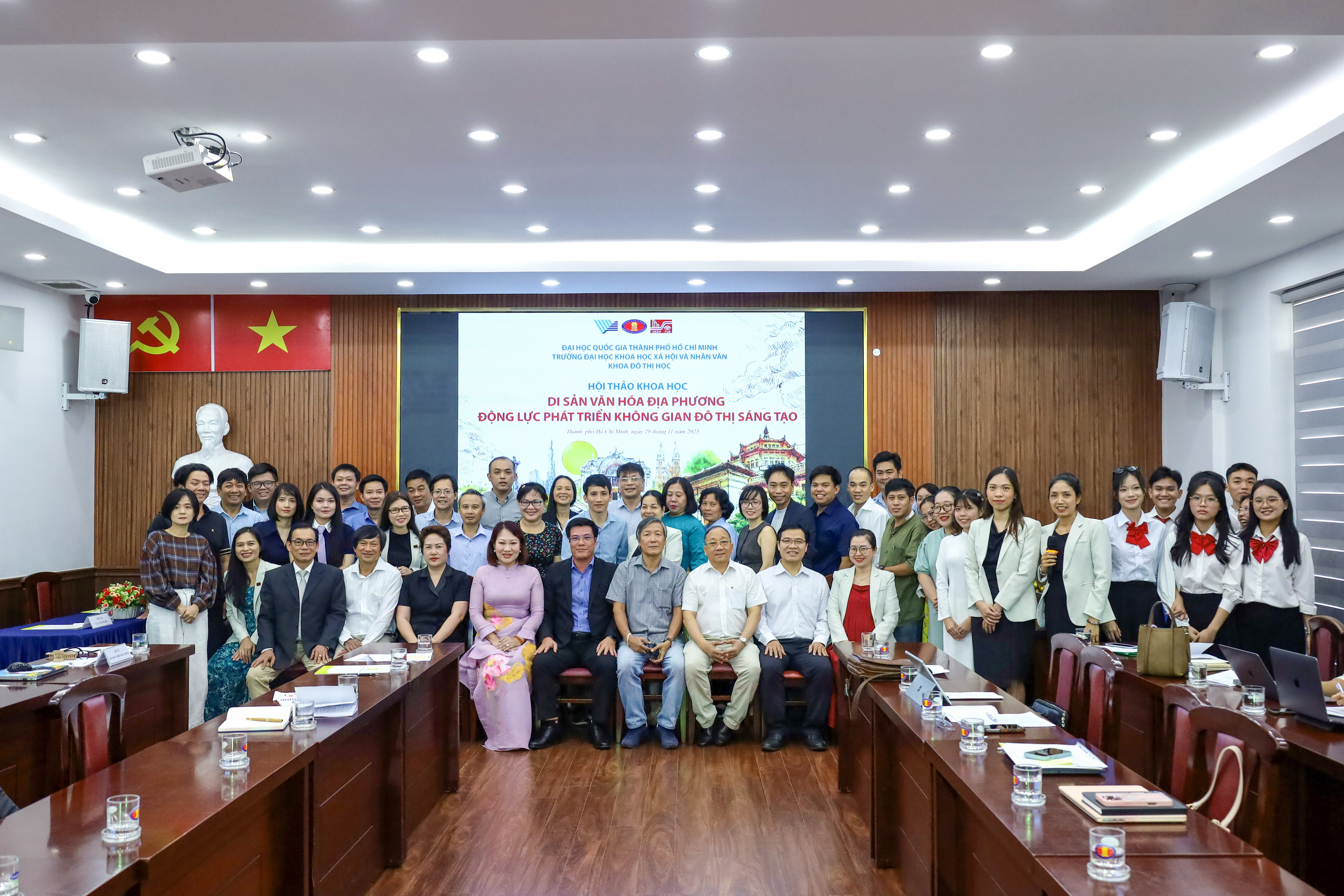 Hội thảo khoa học Quốc gia “Di sản văn hoá địa phương - Động lực phát triển không gian đô thị sáng tạo”