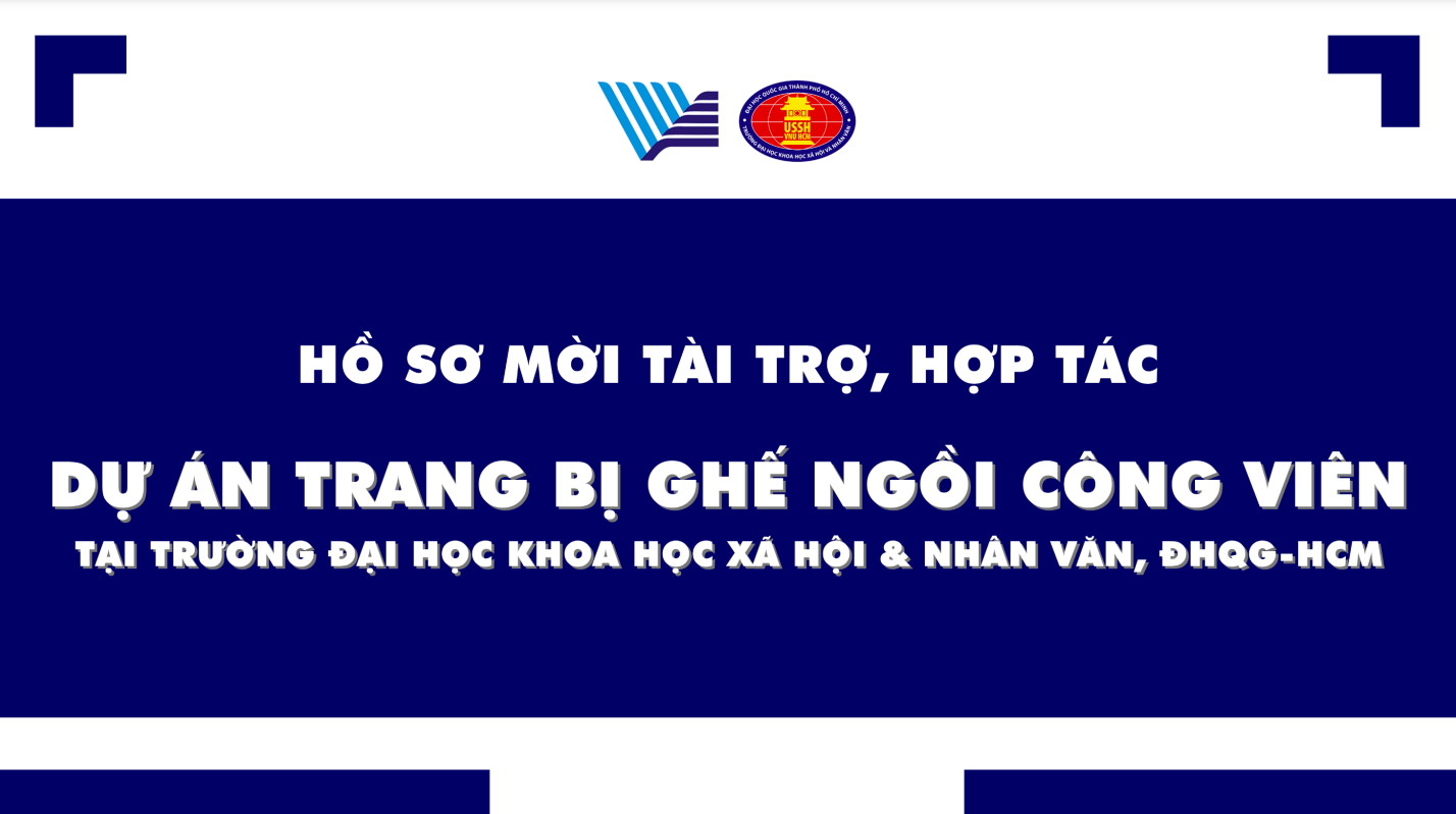 Dự án Trang bị Ghế ngồi công viên tại khuôn viên Trường