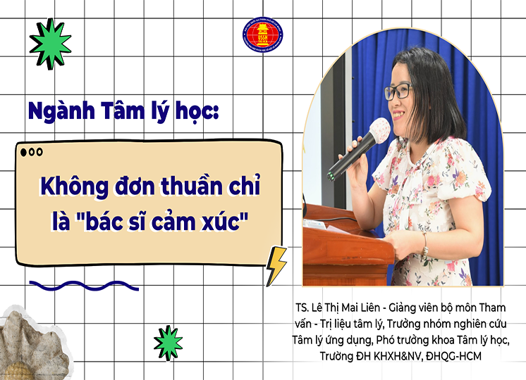 Ngành Tâm lý học: Không đơn thuần chỉ là "bác sĩ cảm xúc"