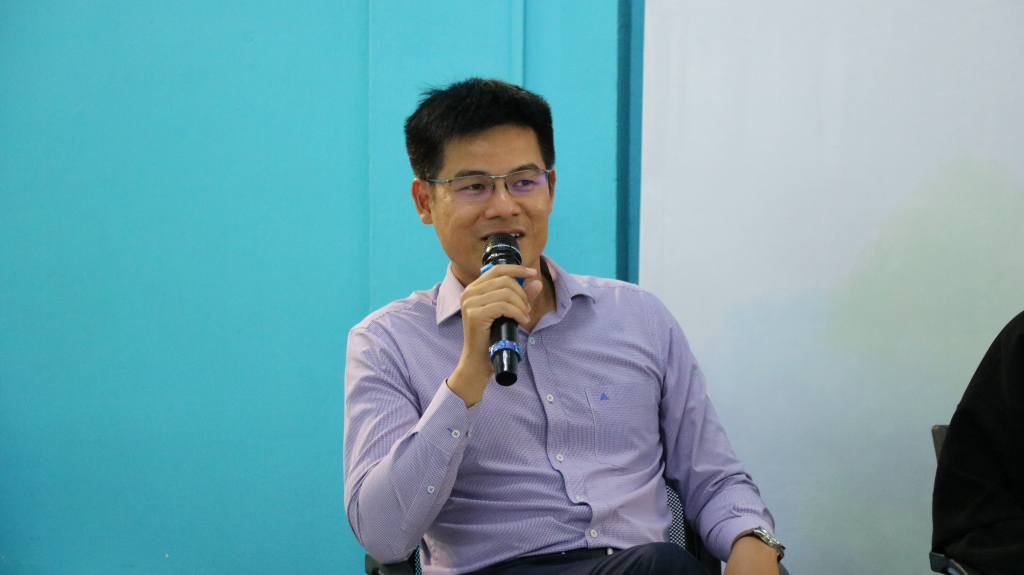 ThS. Trần Nam khẳng định vai trò của mỗi cá nhân trong việc tạo nên sự đa dạng và hòa hợp - Ảnh: Hoàng Phương