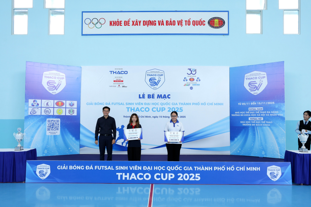 Các giải thưởng khác được BTC trao tặng tại buổi lễ, nhằm ghi nhận tinh thần thi đấu hết mình của các vận động viên tại giải đấu - Ảnh: LÝ NGUYÊN