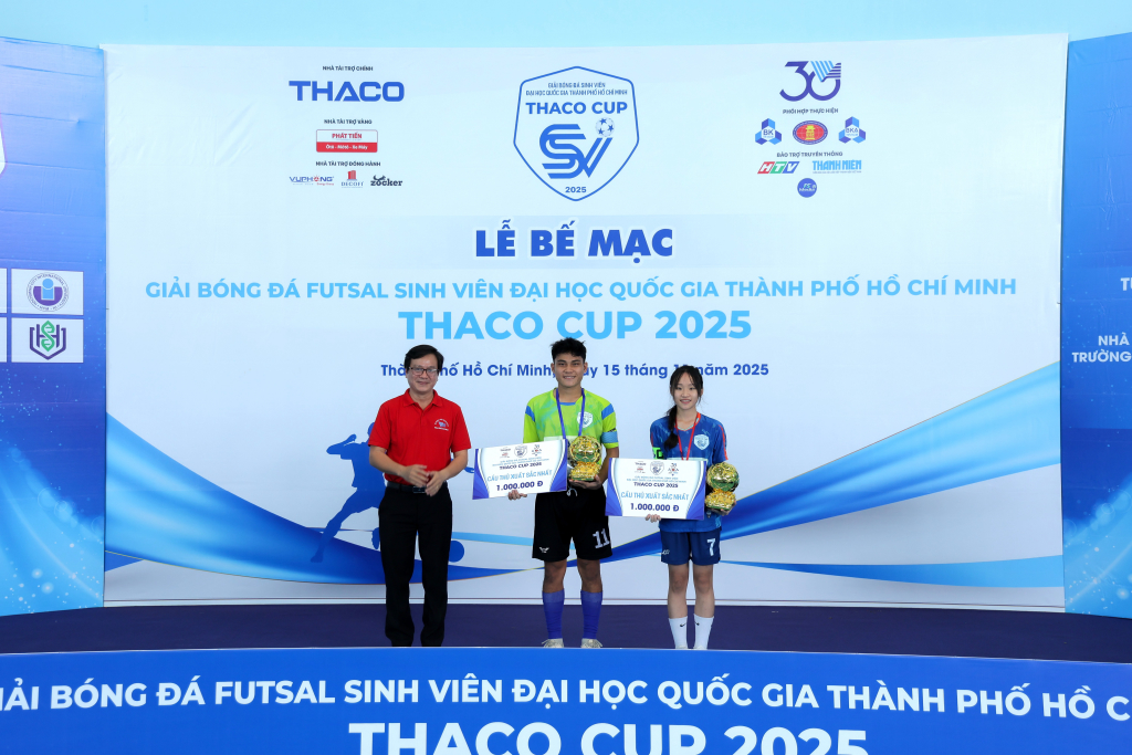 Các giải thưởng khác được BTC trao tặng tại buổi lễ, nhằm ghi nhận tinh thần thi đấu hết mình của các vận động viên tại giải đấu - Ảnh: LÝ NGUYÊN