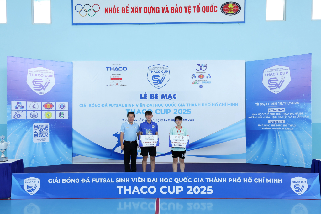 Các giải thưởng khác được BTC trao tặng tại buổi lễ, nhằm ghi nhận tinh thần thi đấu hết mình của các vận động viên tại giải đấu - Ảnh: LÝ NGUYÊN