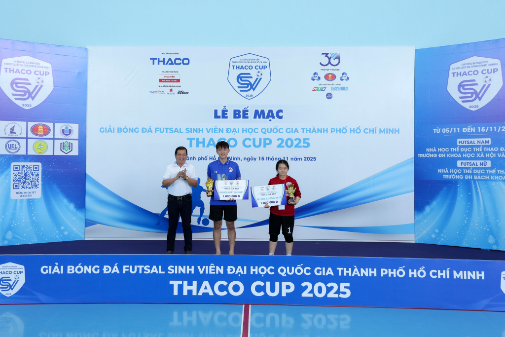 Các giải thưởng khác được BTC trao tặng tại buổi lễ, nhằm ghi nhận tinh thần thi đấu hết mình của các vận động viên tại giải đấu - Ảnh: LÝ NGUYÊN