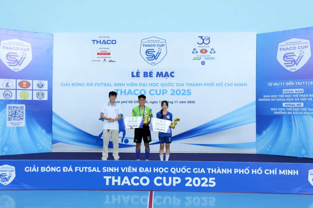 Các giải thưởng khác được BTC trao tặng tại buổi lễ, nhằm ghi nhận tinh thần thi đấu hết mình của các vận động viên tại giải đấu - Ảnh: LÝ NGUYÊN